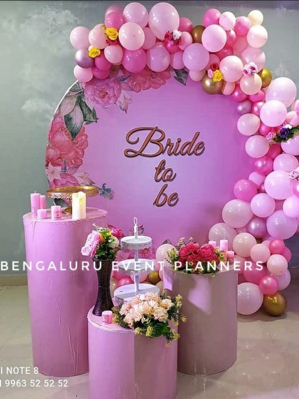 Bridal Shower Decorations in Bangalore